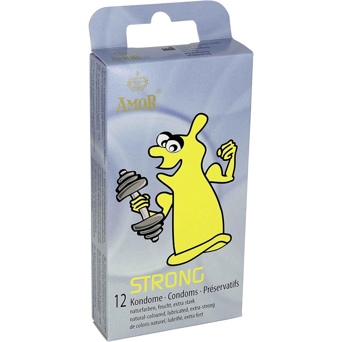 Amor Strong - Extra-Résistant & 53 mm - Condomz