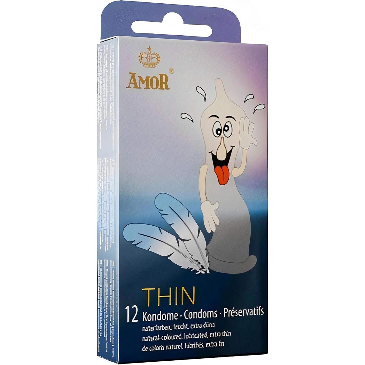 Amor Thin - Ultra-Fin & Extra-Lubrifié - Condomz