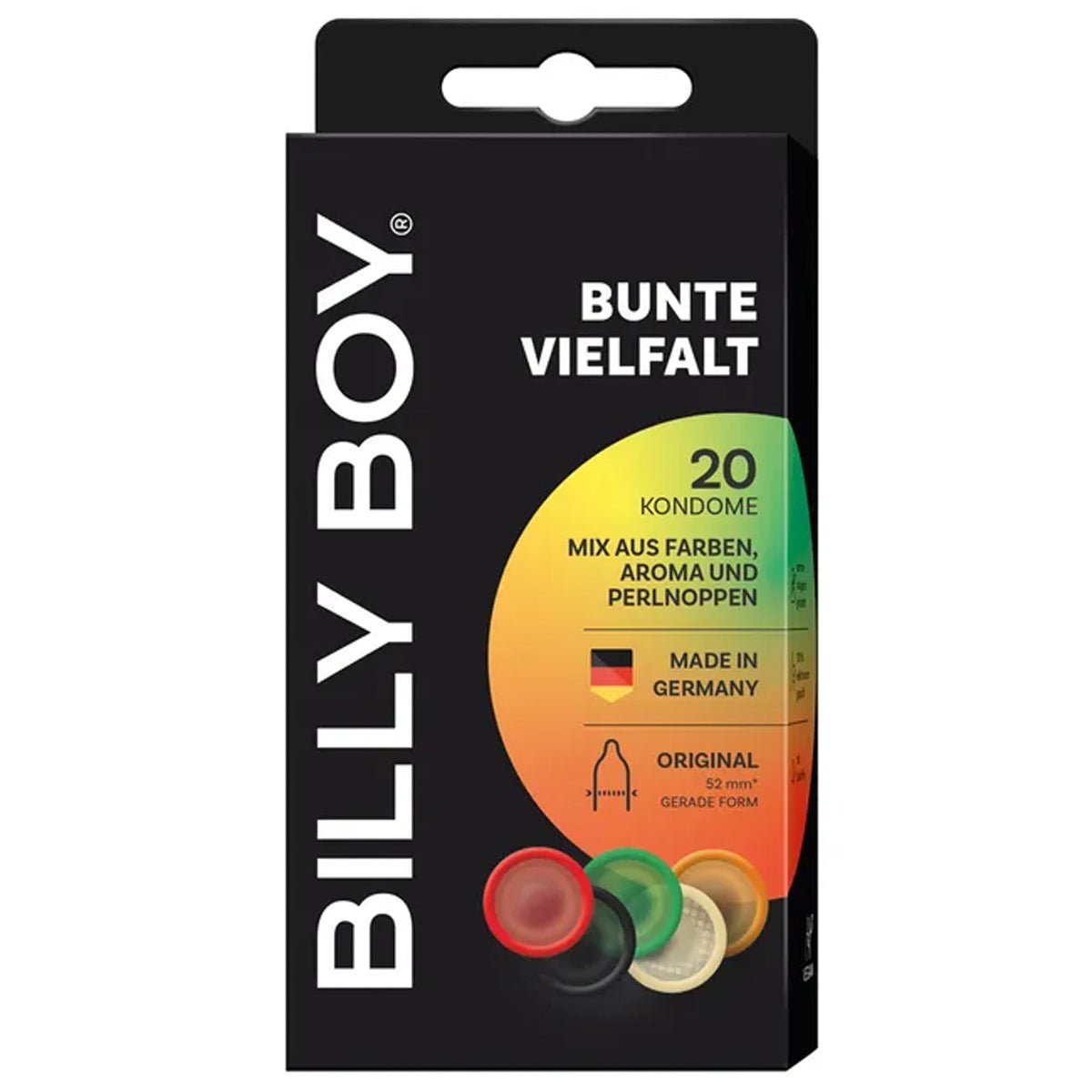 Billy Boy Bunte Vielfalt - Perlé & Coloris Assortis - Condomz