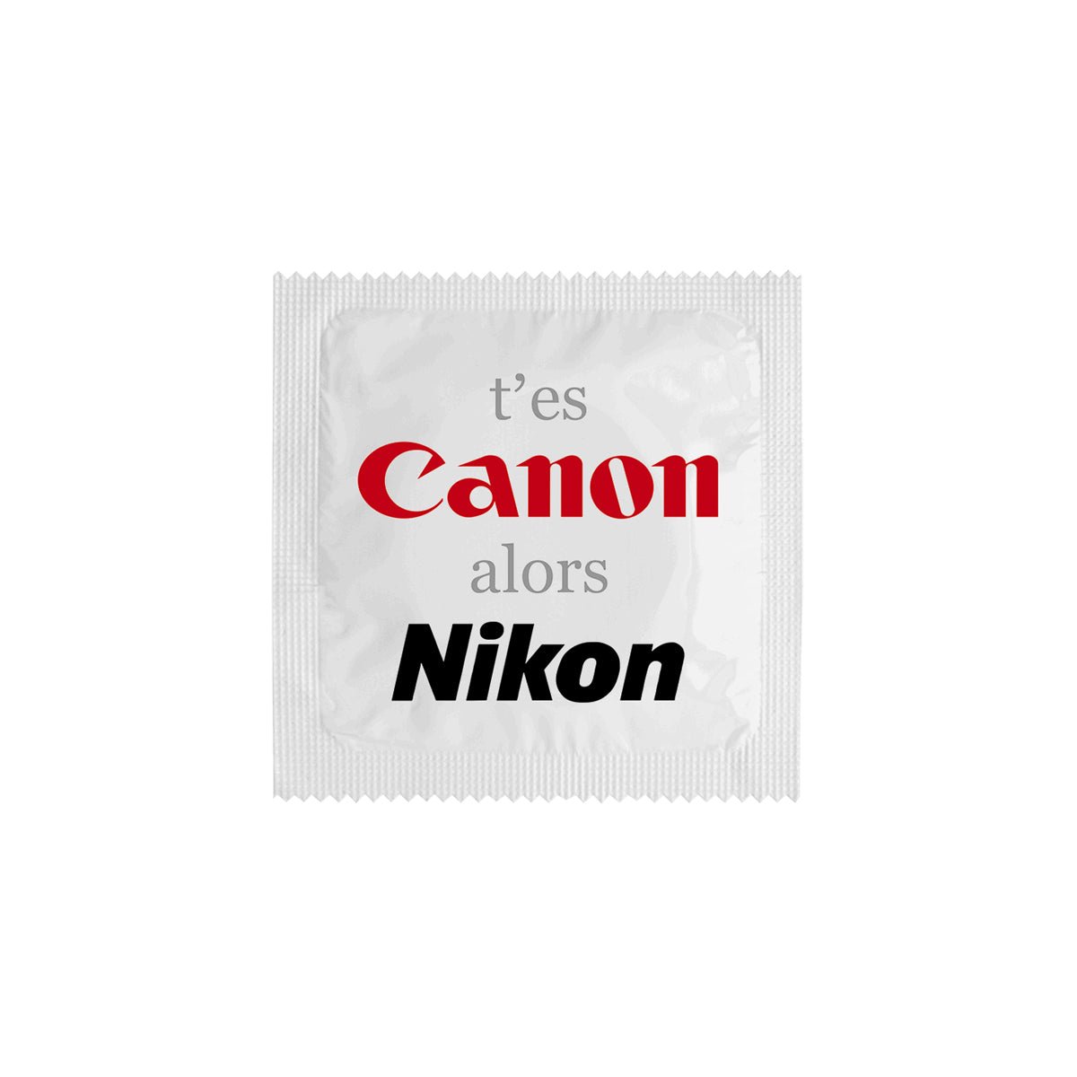 Callvin T’es canon alors nikon - Condomz