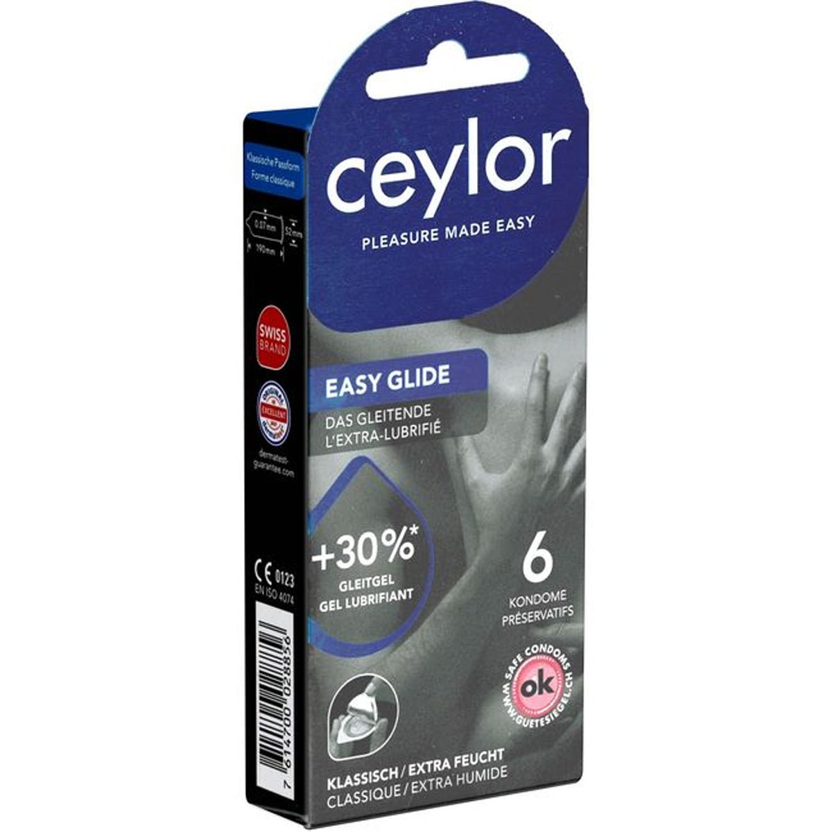 Ceylor Easy Glide - Extra-Lubrifié & 52 mm - Condomz