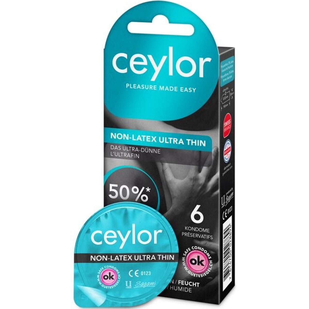 Ceylor Non Latex - Grande Taille & Ultra-Fin - Condomz