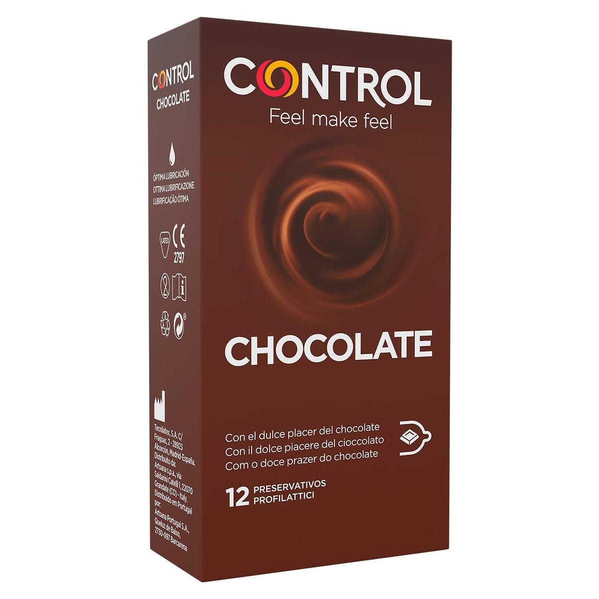 Control Chocolate - Anatomique & Parfumé - Condomz
