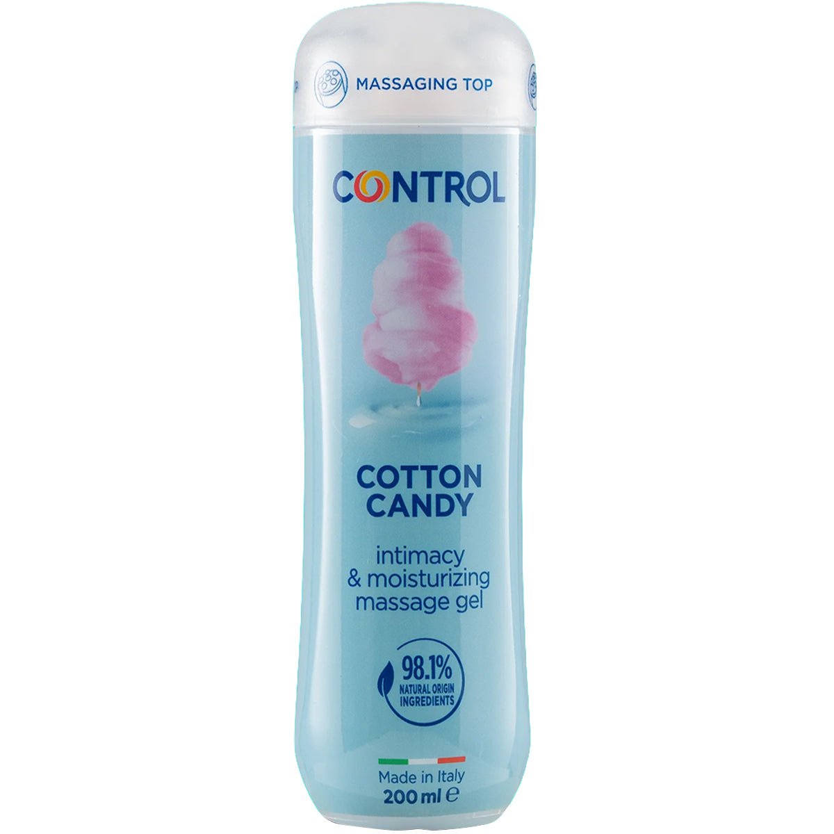 Control Gel de massage - Barbe à papa - Effet Massant - Condomz