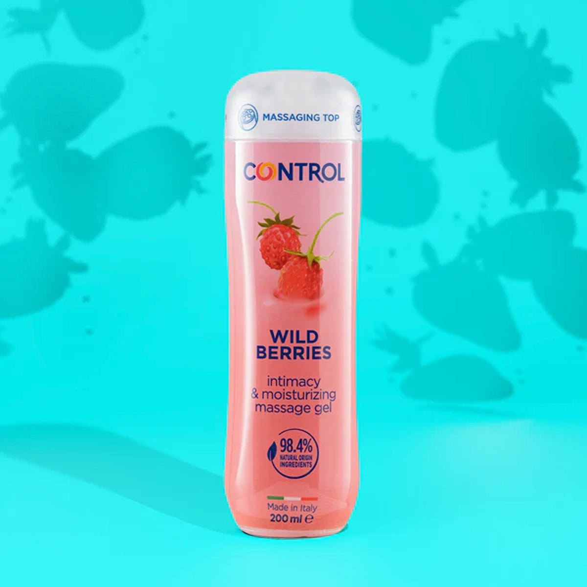 Control Gel de massage - Wild Berries - Parfumé - Condomz