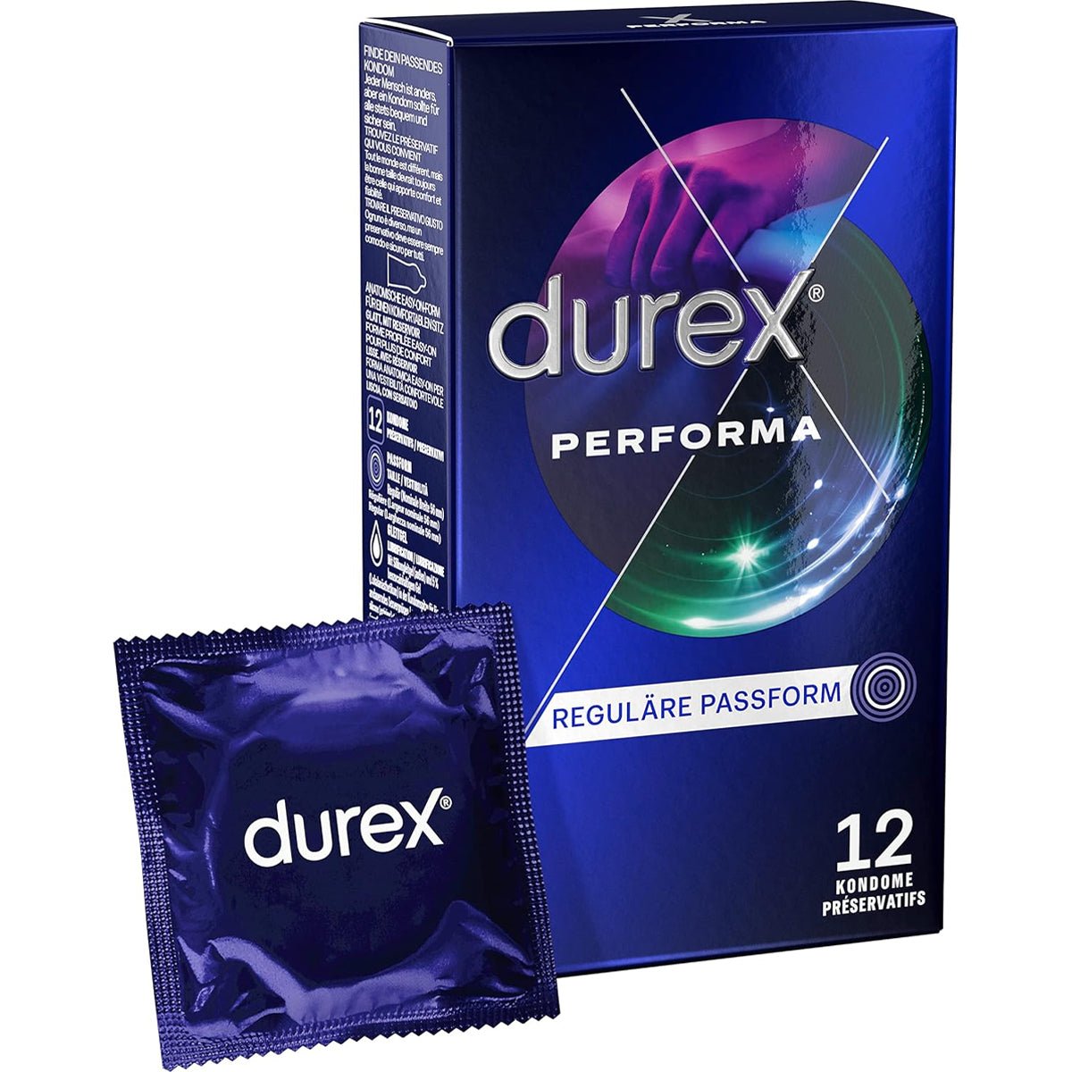 Durex Performa - Extra-Lubrifié & Effet Retardant - Condomz