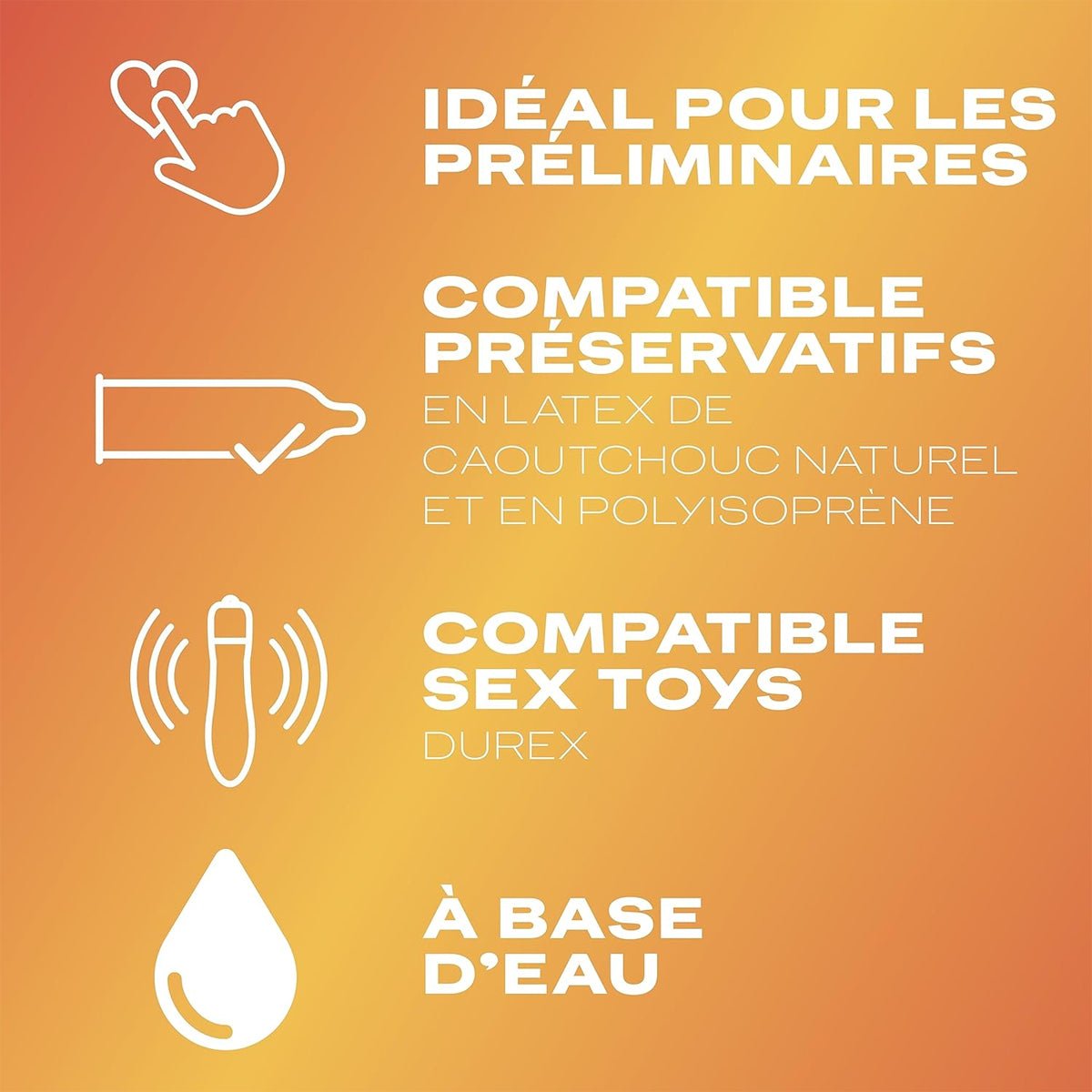 Durex Play Massage Sensuel - Parfumé & À Base d'Eau - Condomz