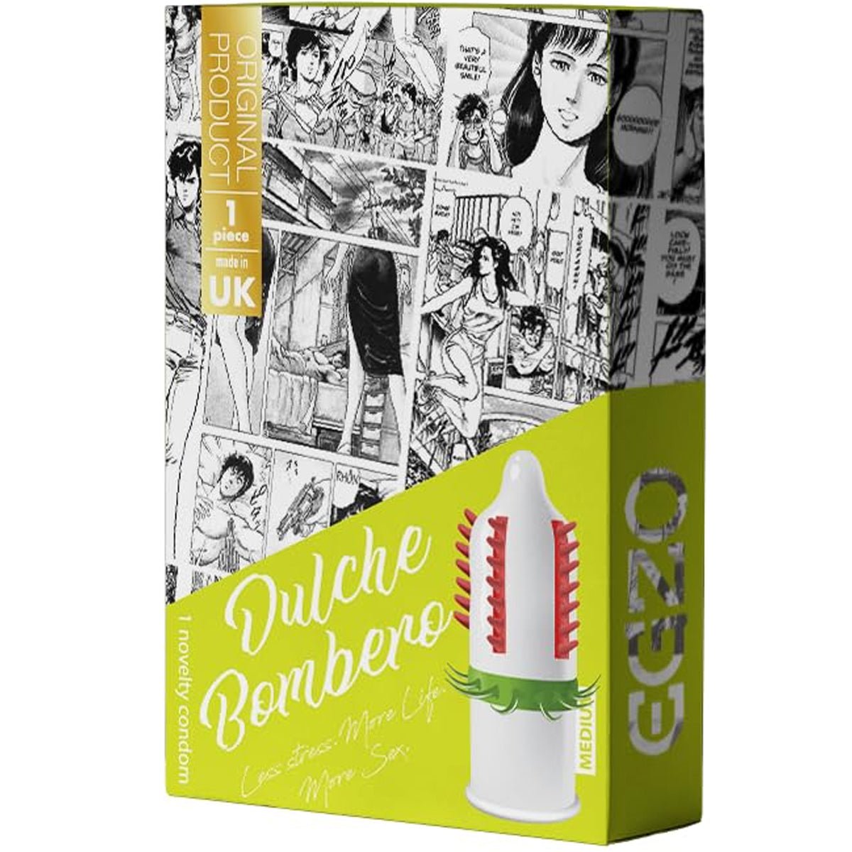 Egzo Dulche Bombero - Texturé & Anatomique - Condomz