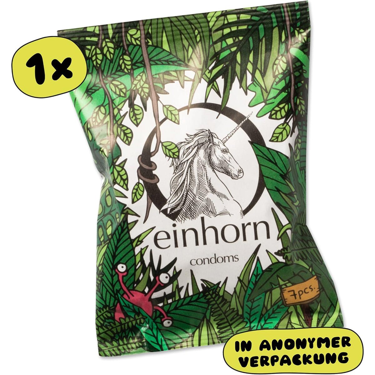 Einhorn Fummeldschungel - Évasé & 54 mm - Condomz