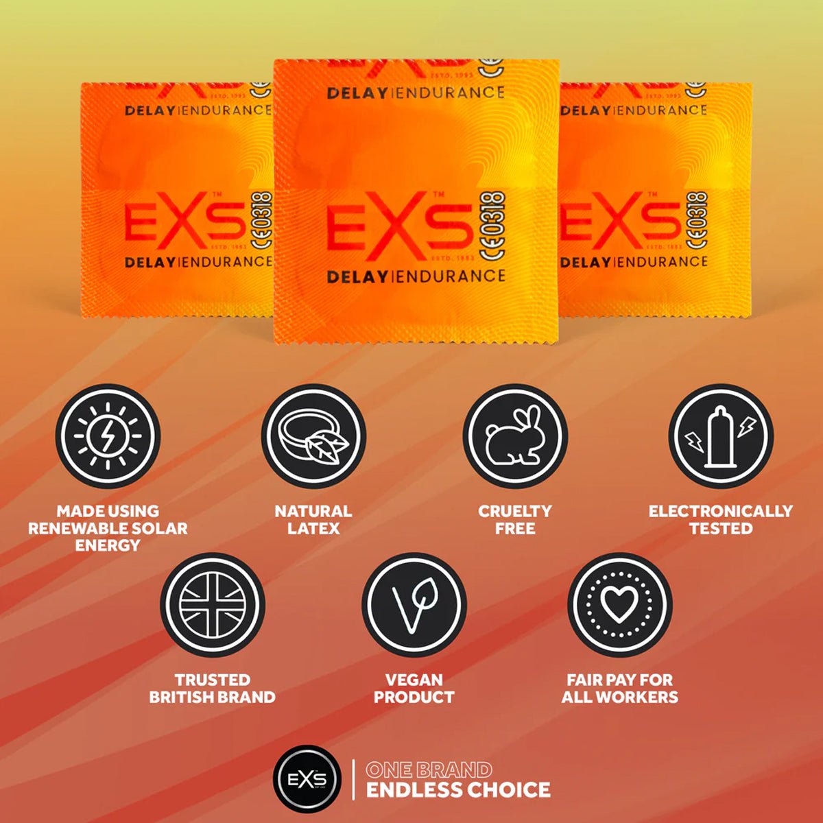 EXS Delay - Effet Retardant & 53 mm - Condomz