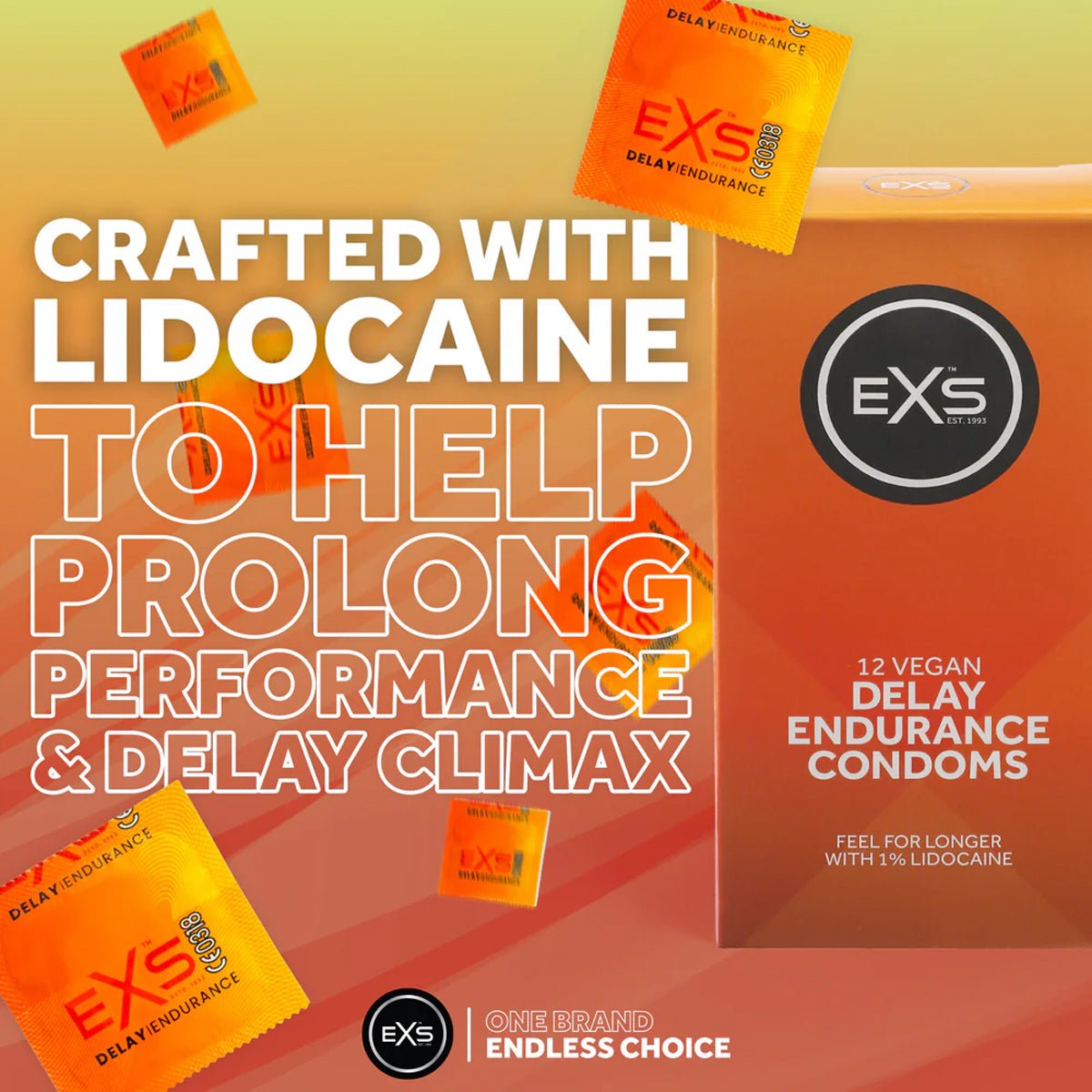 EXS Delay - Effet Retardant & 53 mm - Condomz