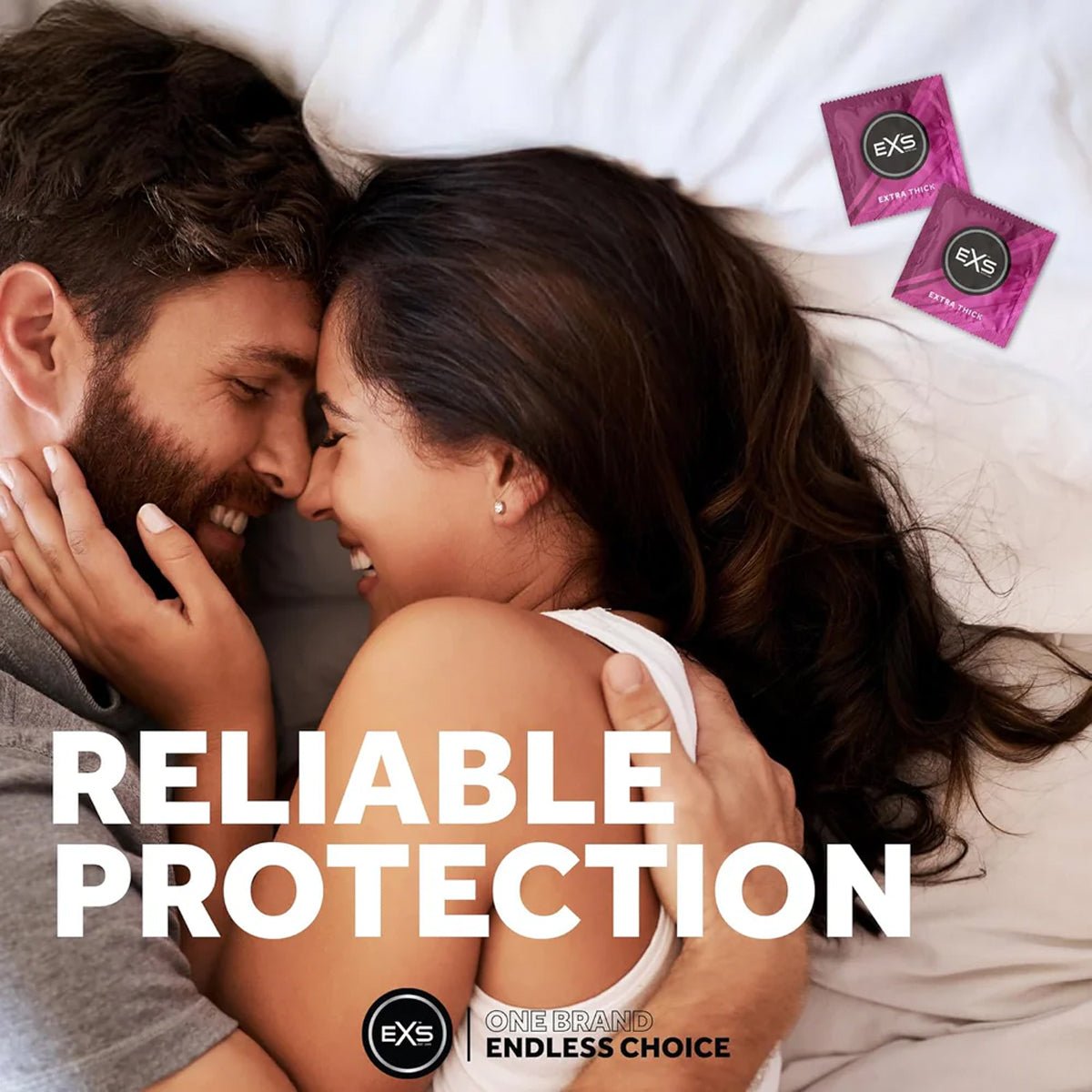 EXS Extra Safe - Extra-Résistant & 53 mm - Condomz
