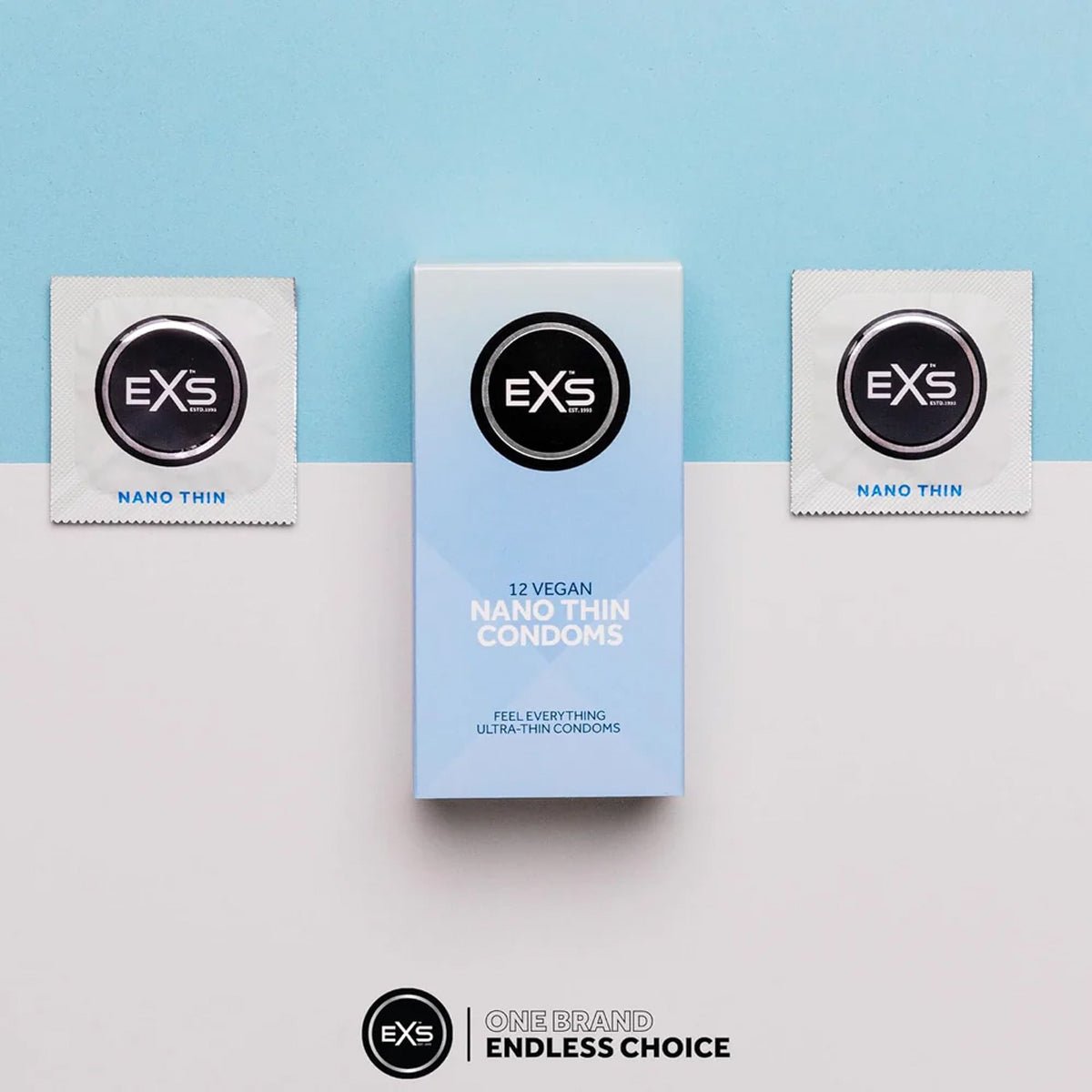 EXS Nano Thin - Ultra-Fin & 53 mm - Condomz