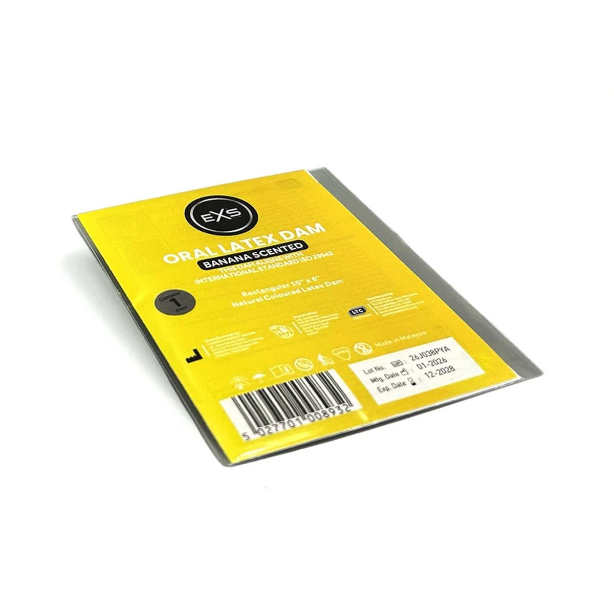 EXS Oral Latex Dam Banane - Parfumé & Banane - Condomz