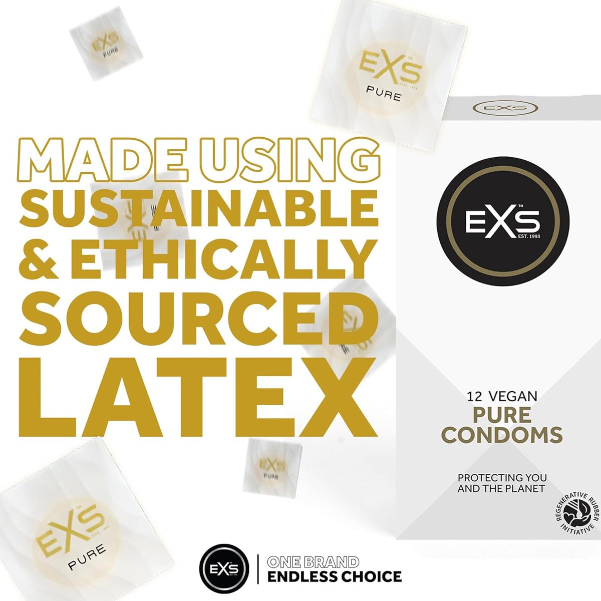 EXS Pure - Préservatifs éthiques et durables - Condomz
