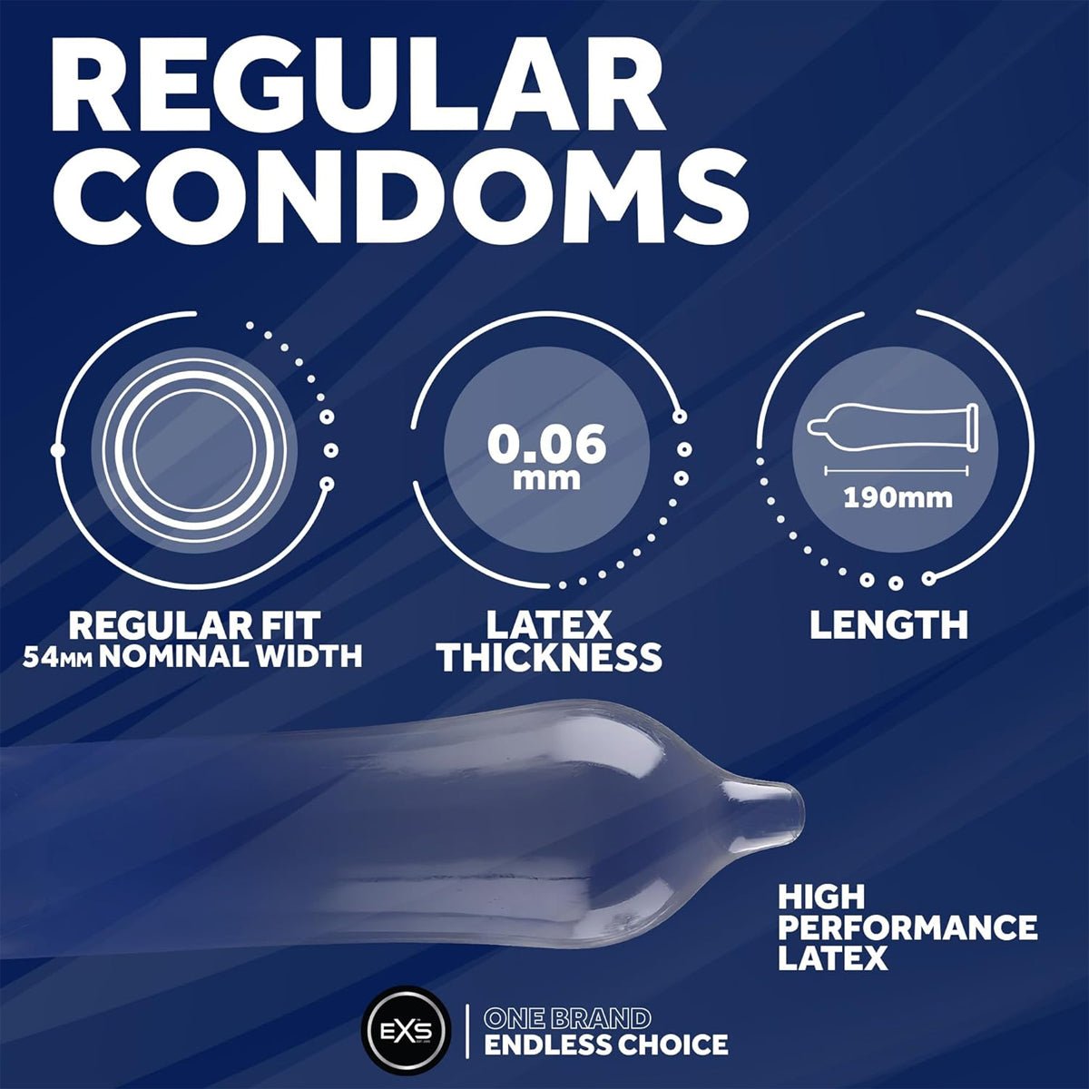 EXS Variety Pack 2 - 48 préservatifs - Condomz