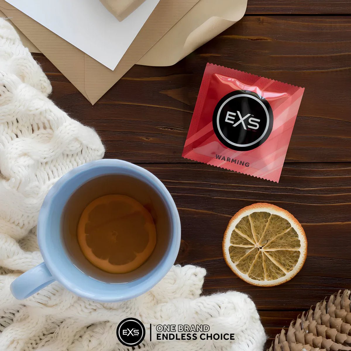 EXS Warming - Effet Chauffant & Anatomique - Condomz