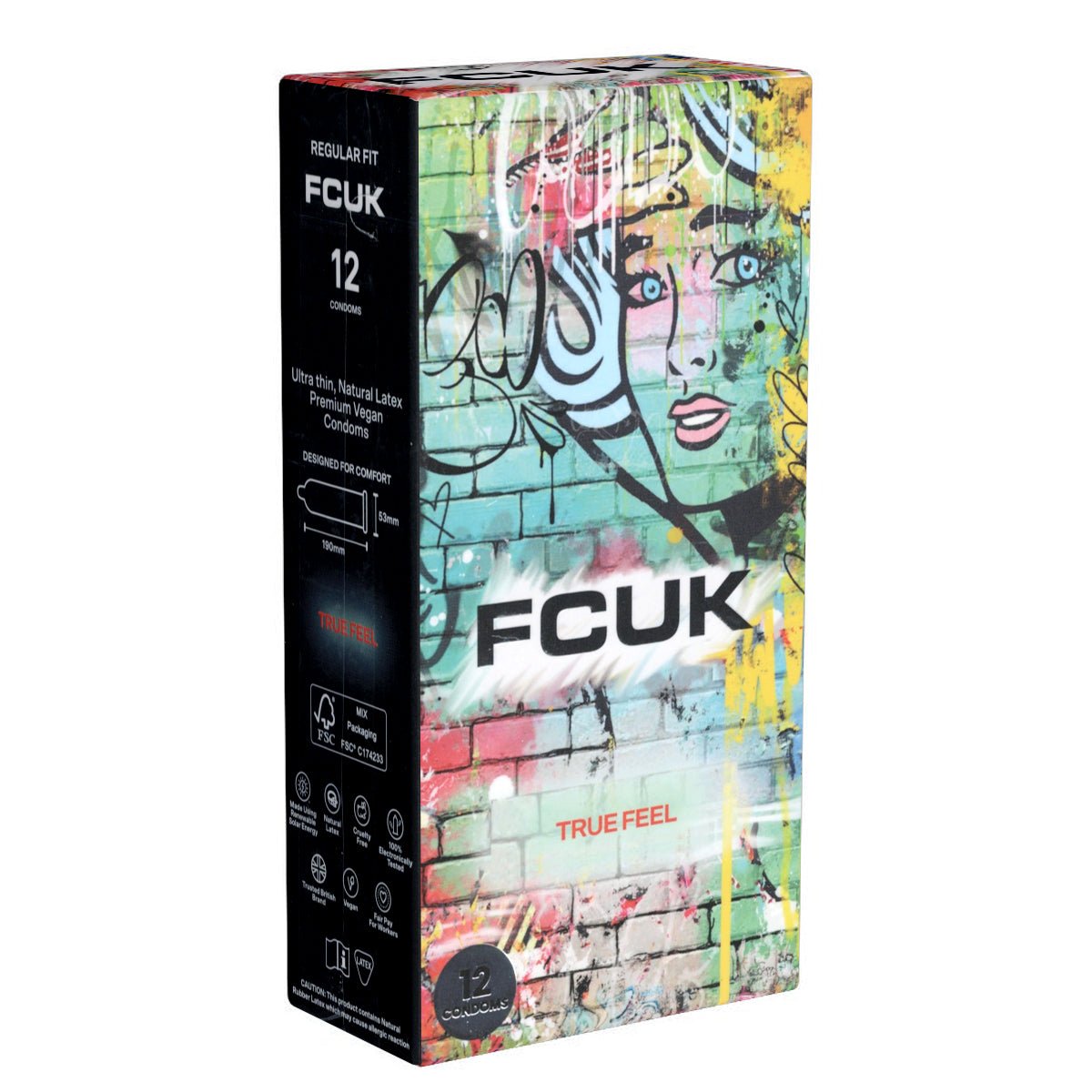 FCUK Garfitti - Ultra-Fin & Extra-Lubrifié - Condomz
