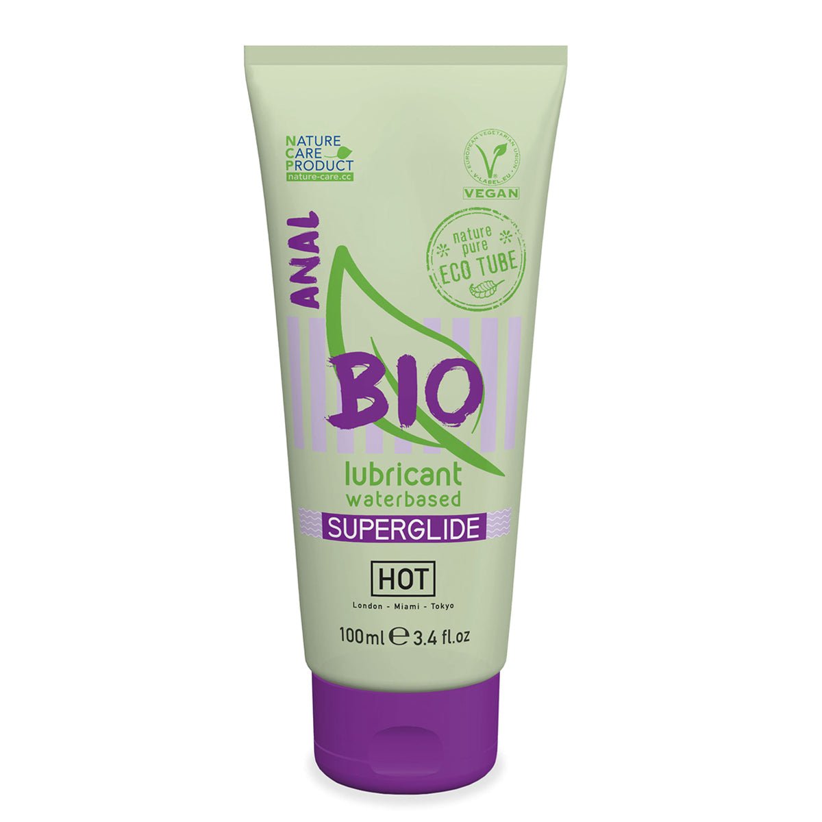 Hot Bio Superglide Anal - À Base d'Eau & Vegan - Condomz
