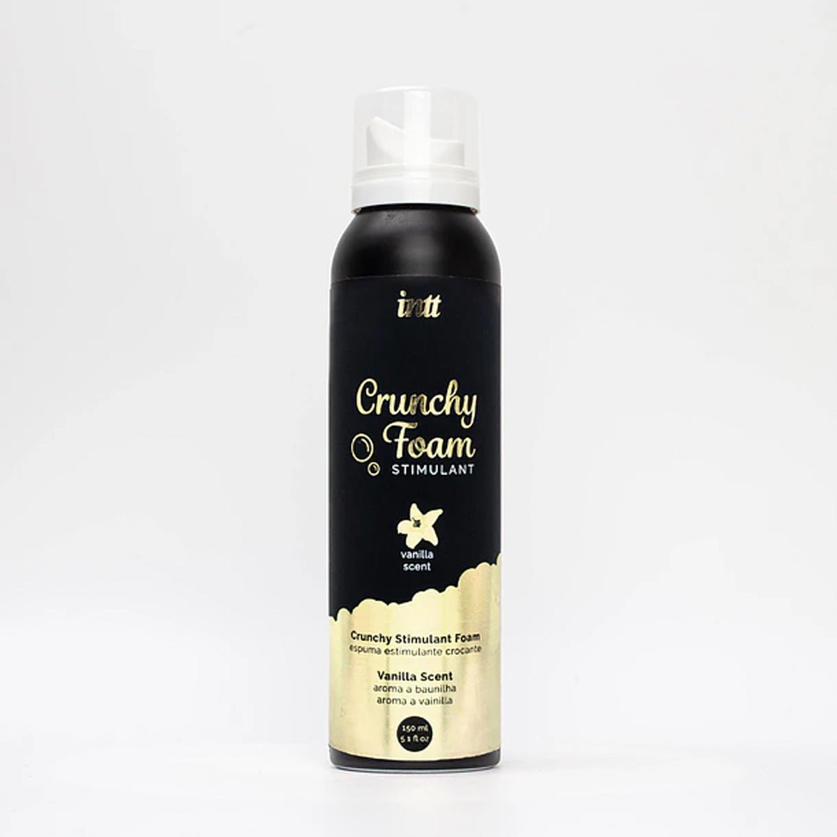 Intt Crunchy Foam Vanilla - Effet Picotant & Parfumé - Condomz