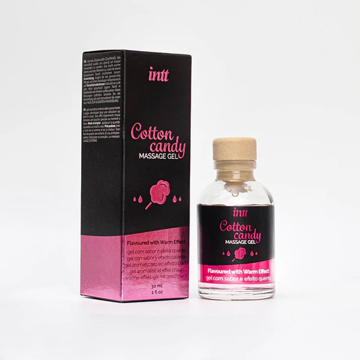 Intt Massage Gel - Parfumé & Effet Chauffant - Condomz