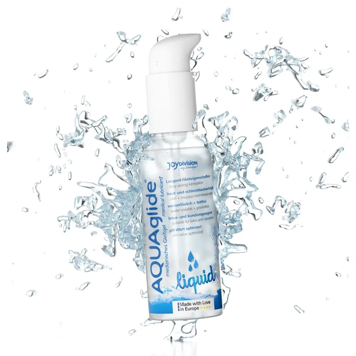 JoyDivision AQUAglide Liquid - Longue Durée & Équilibrant pH - Condomz