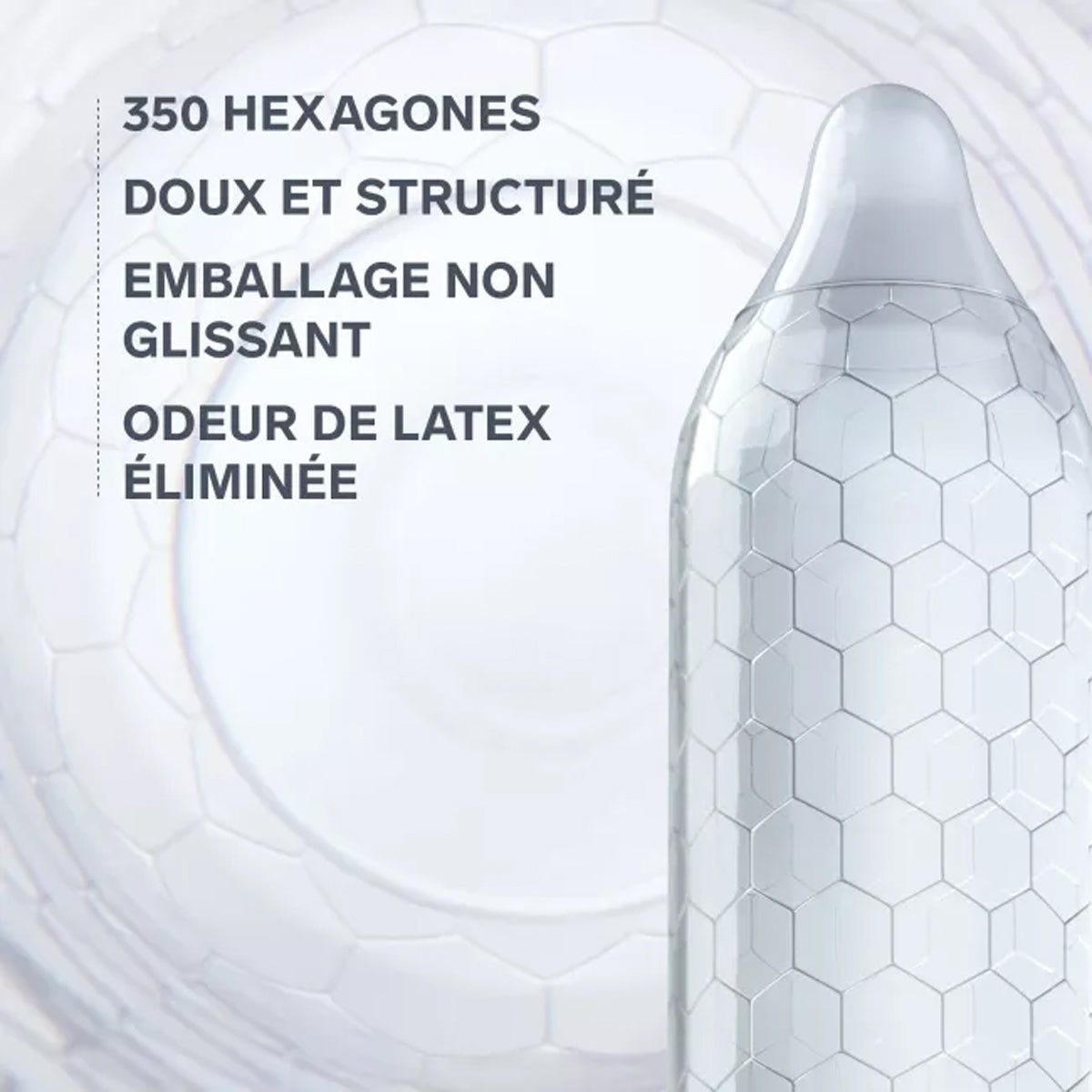 Lelo HEX - Ultra-Fin & Texturé - Condomz