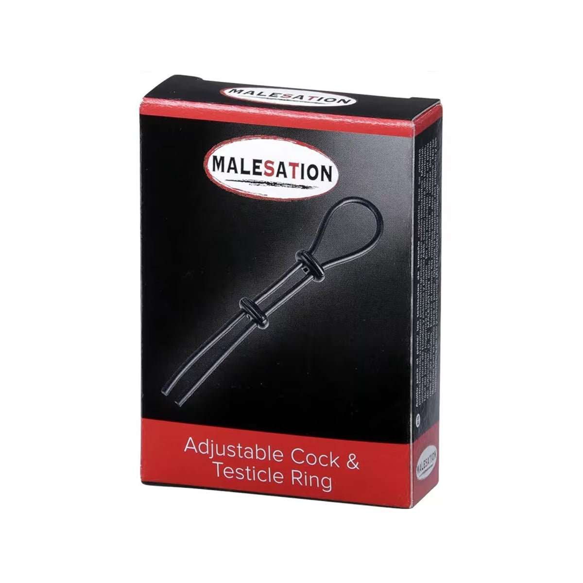 Malesation Adjustable Cock & Testicle Ring - Effet Retardant - Condomz