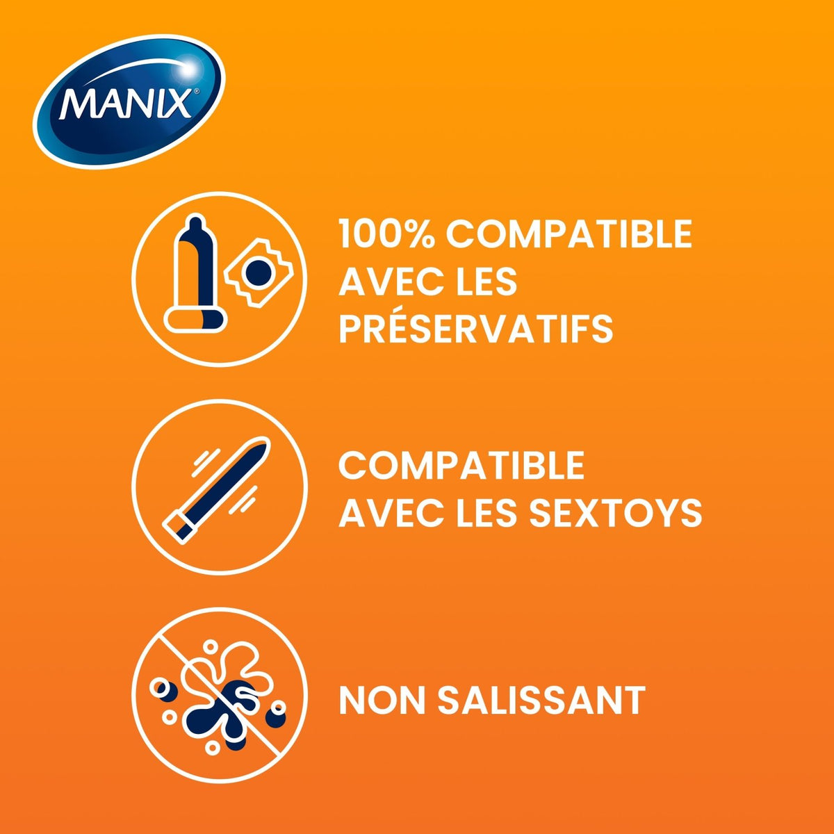 Manix Effect - Effet Chauffant & À Base d'Eau - Condomz