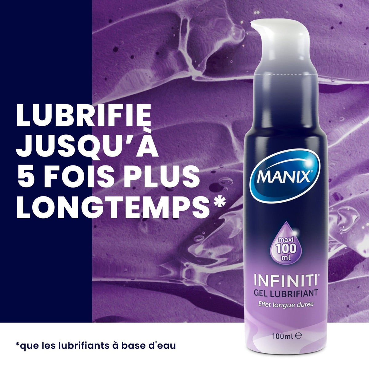 Manix Infiniti - Longue Durée & Non-Collant - Condomz