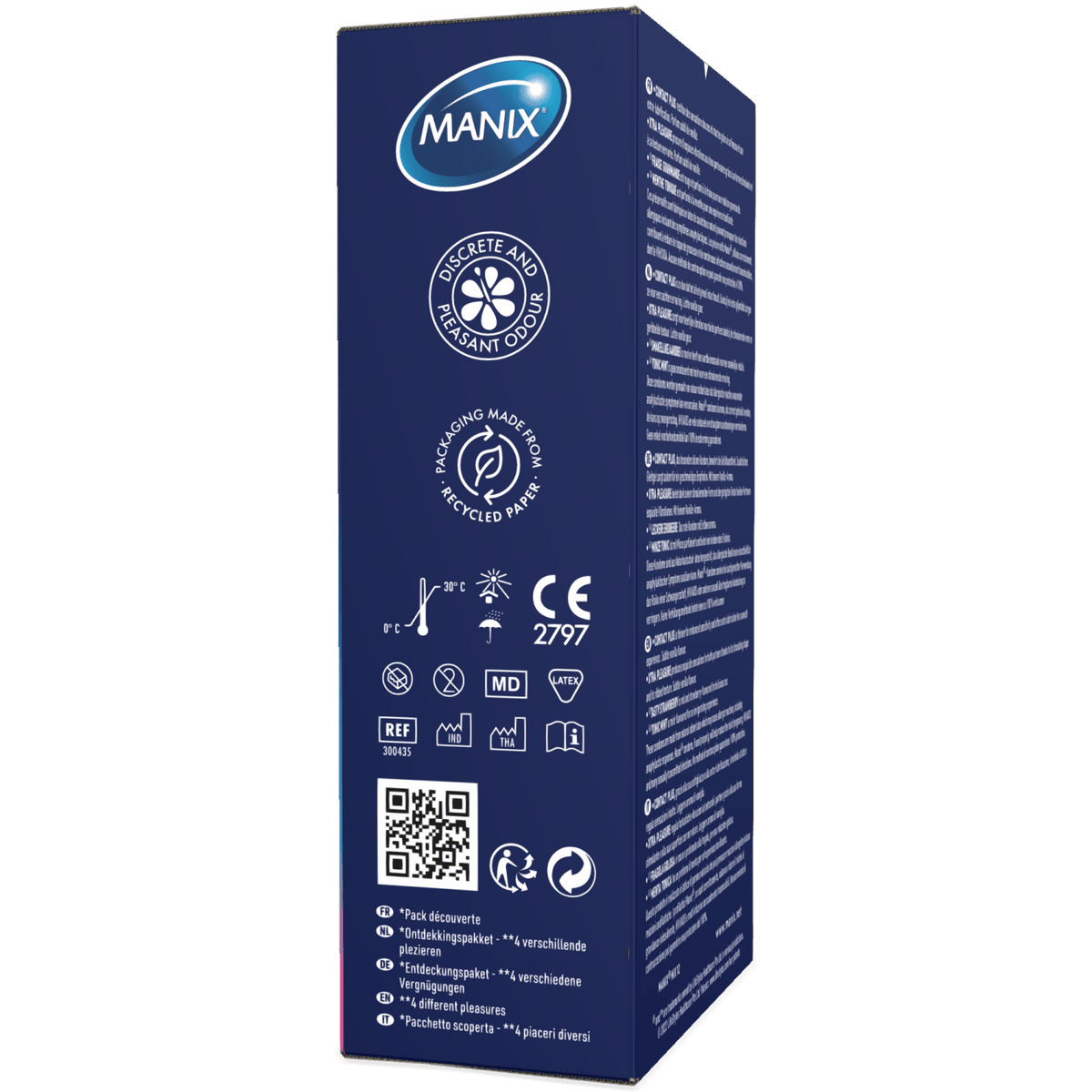 Manix Mix - Ultra-Fin & Extra-Lubrifié - Condomz