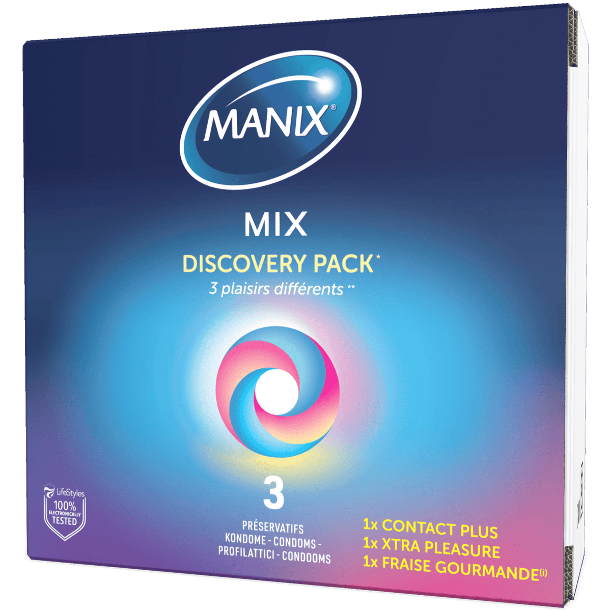 Manix Mix - Ultra-Fin & Extra-Lubrifié - Condomz