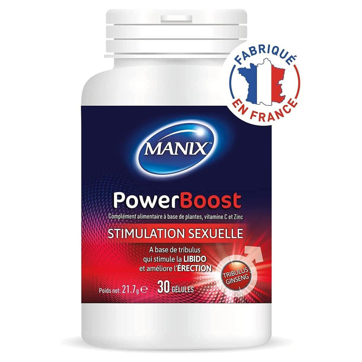 Manix Power Boost - Complément Alimentaire - Condomz