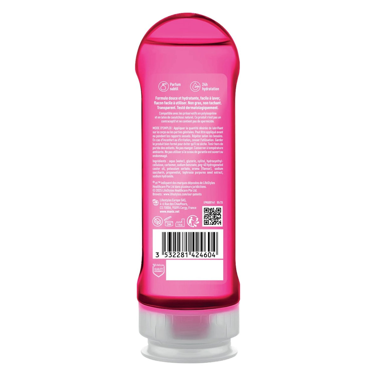 Manix Thai Passion - Gel Massage & Intime 2 en 1 - Parfumé - Condomz
