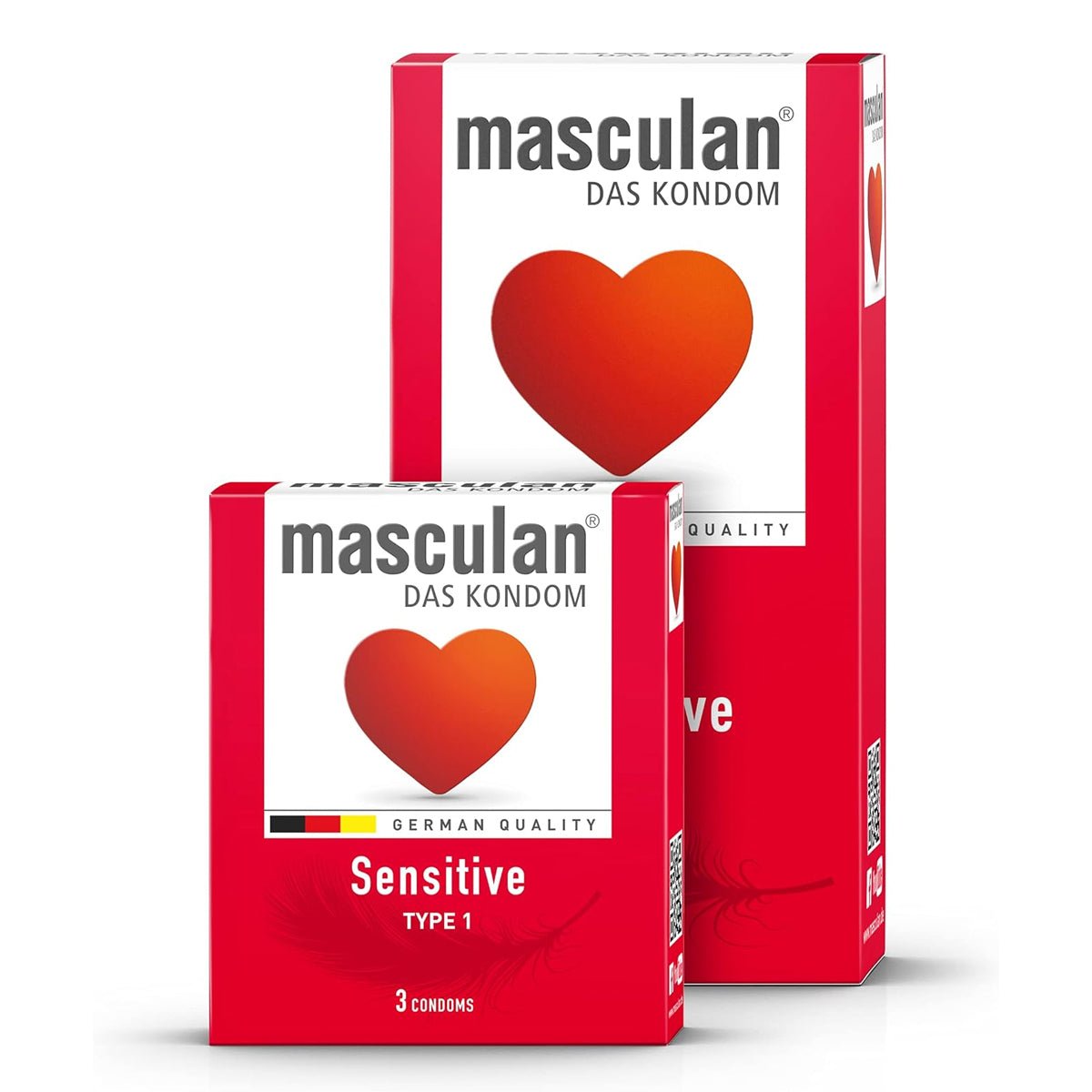 Masculan Type 1 - Rose & 53 mm - Condomz