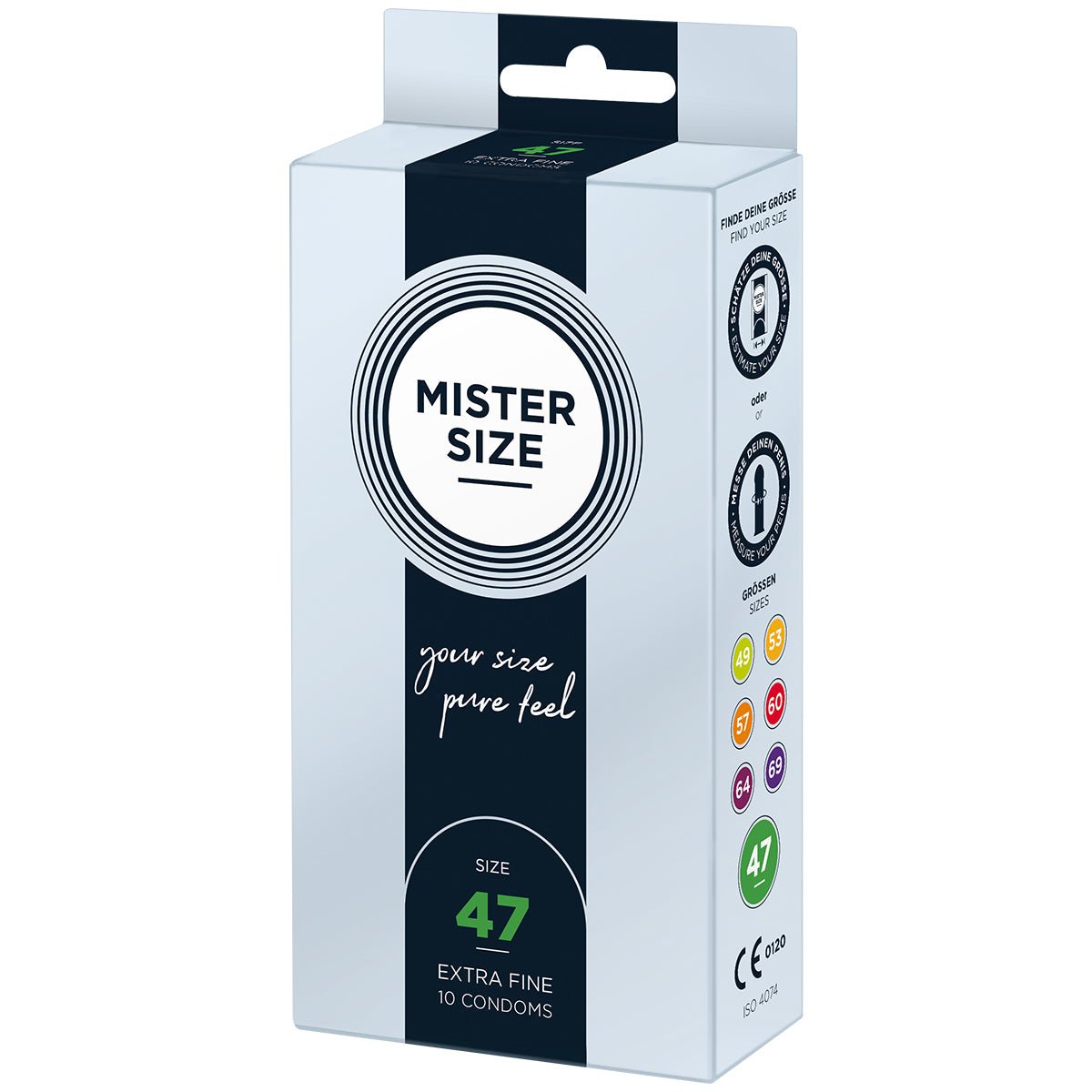 Mister Size - Toutes Tailles & Ultra-Fin - Condomz