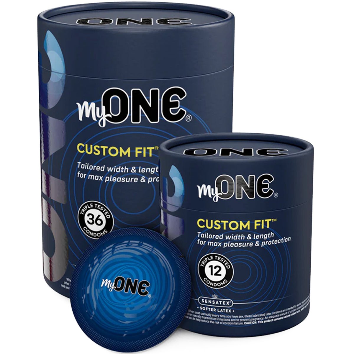 MyONE Custom Fit - Toutes Tailles & Anatomique - Condomz