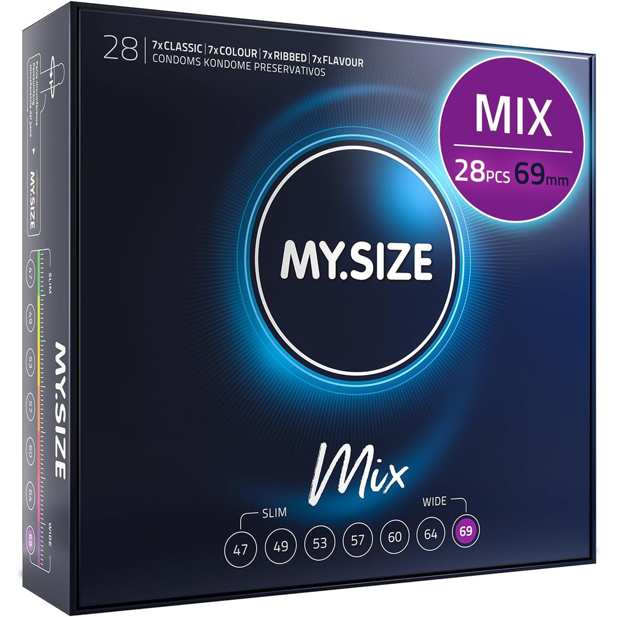 MySize Mix - Ultra-Fin & Parfumé - Condomz