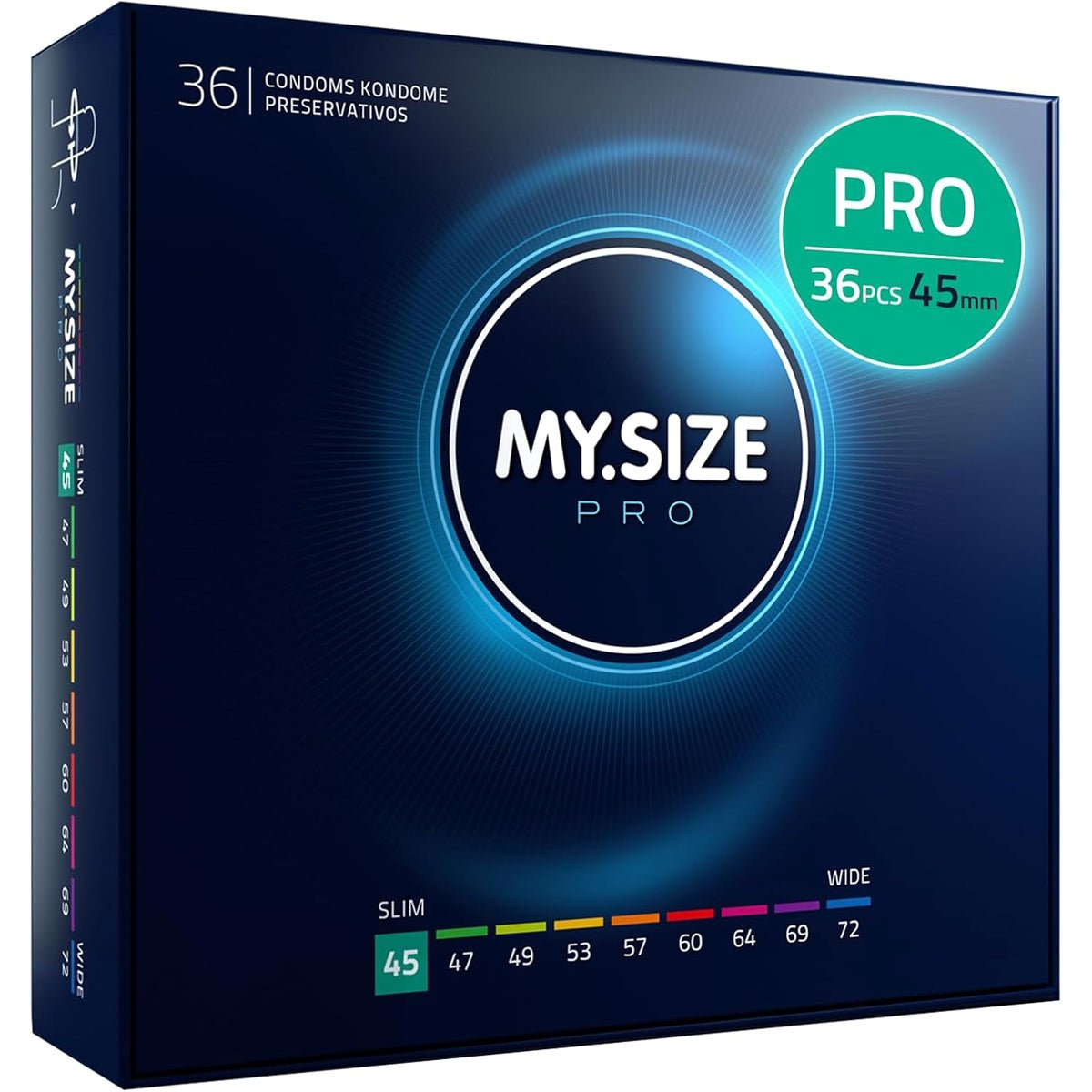 MySize Pro - Toutes Tailles & Ultra-Fin - Condomz
