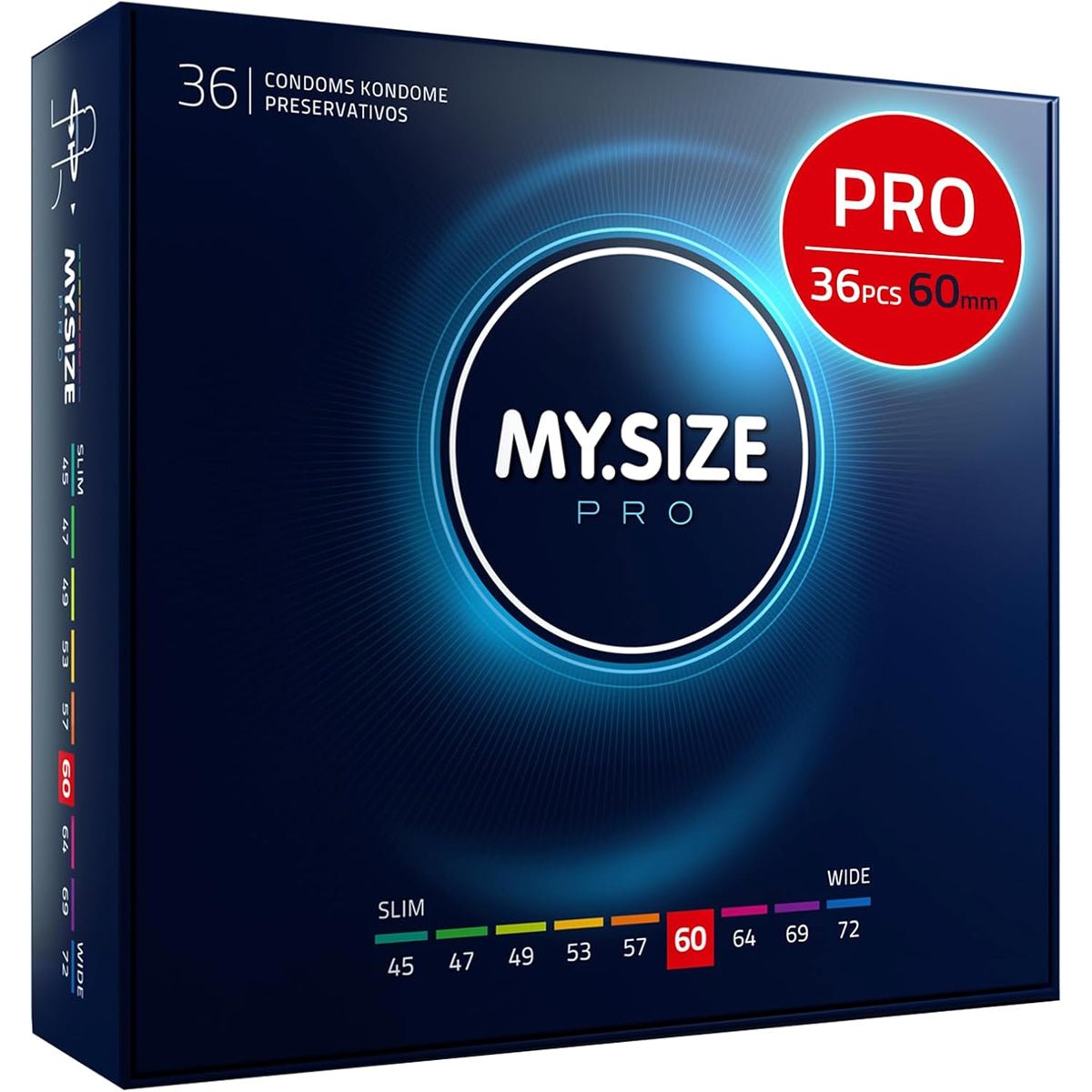 MySize Pro - Toutes Tailles & Ultra-Fin - Condomz