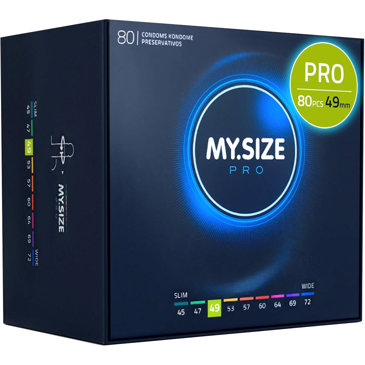MySize Pro - Toutes Tailles & Ultra-Fin - Condomz