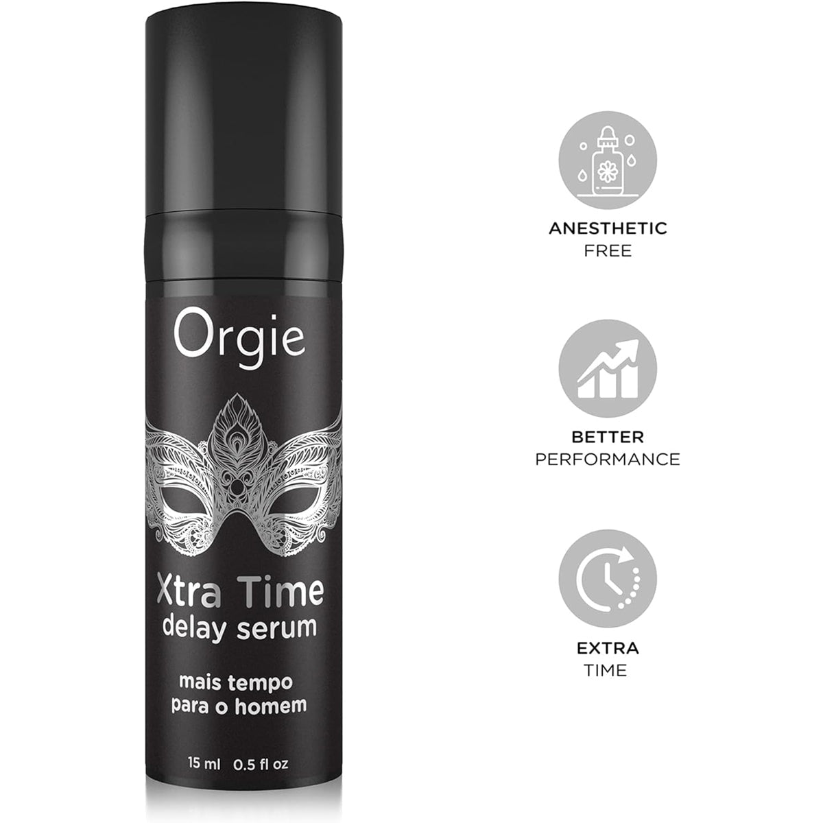 Orgie Xtra Time Delay sérum - Effet Retardant & Lubrifiant Intime - Condomz