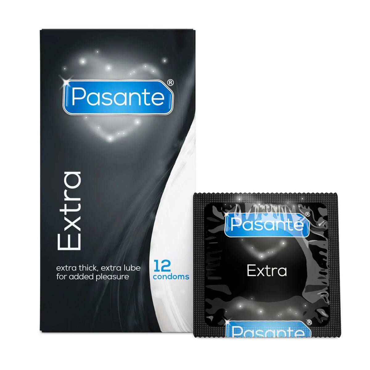 Pasante Extra - Extra-Lubrifié & Extra-Résistant - Condomz