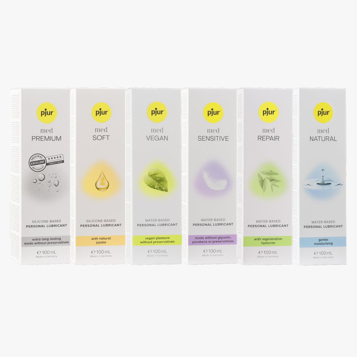 Pjur med Natural - Hydratant & À Base d'Eau - Condomz
