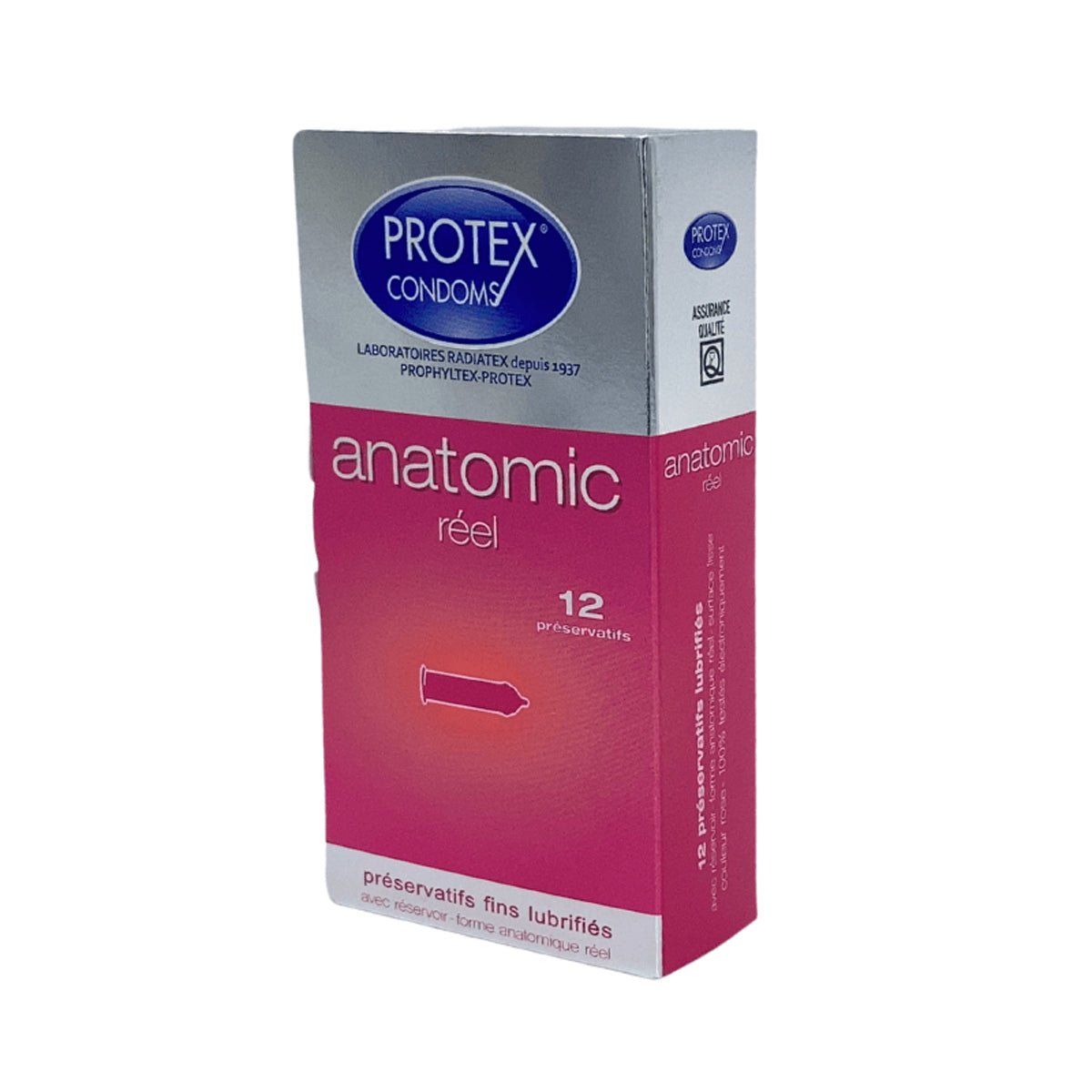 Protex Anatomic Réel - Rose & 52 mm - Condomz