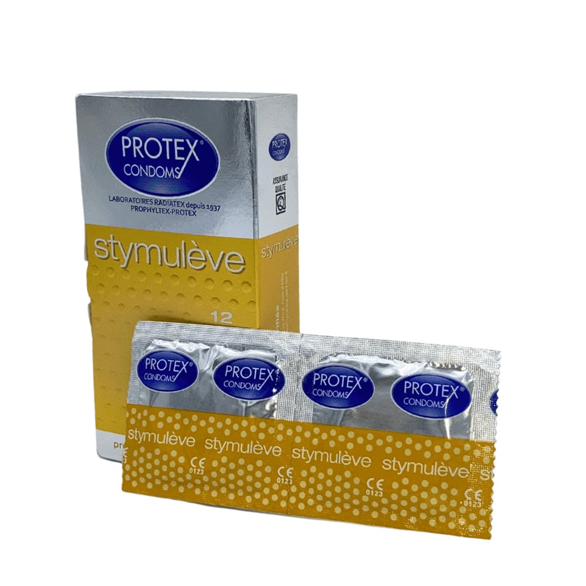 Protex Stymulève - Perlé & 52 mm - Condomz