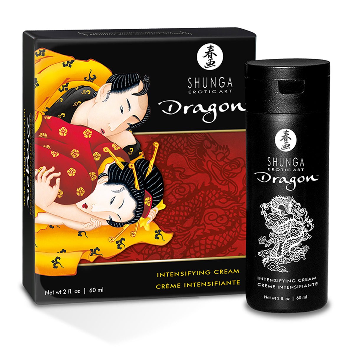Shunga Crème Intensifiante du Dragon - Effet Picotant - Condomz