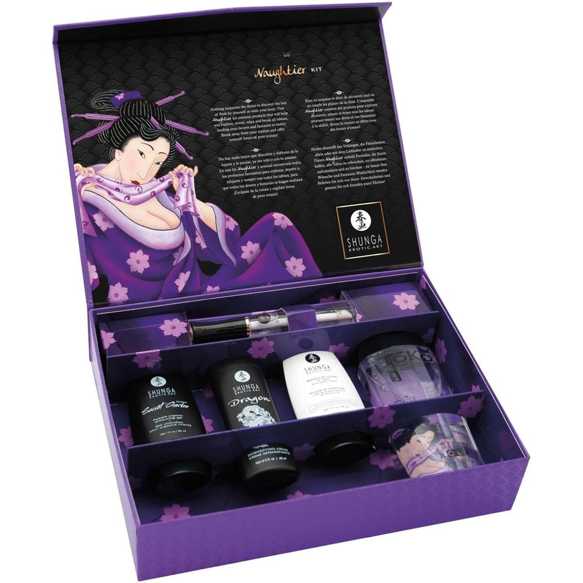 Shunga Naughtier Kit - Effet Picotant & À Base d'Eau - Condomz