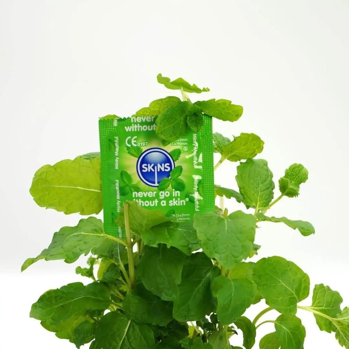 Skins Mint - Extra-Lubrifié & Parfumé - Condomz