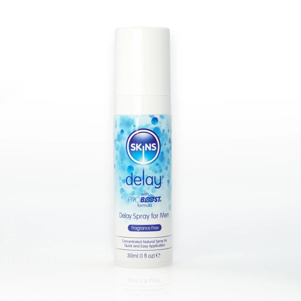 Skins Spray Retardateur Naturel - À Base d'Eau - Condomz